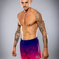 Eryx Pink Gradient Hybrid MMA Shorts - Eryxgear