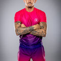 Eryx Pink Gradient MMA Tee - Eryxgear