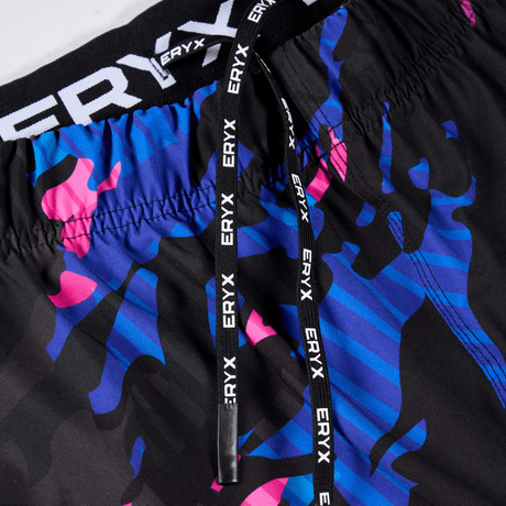 Eryx Purple Carbon MMA Shorts - Eryxgear