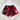 Eryx Red Carbon High Split Shorts - Eryxgear