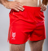 Eryx Red Essential MMA Shorts - Eryxgear