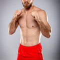 Eryx Red Essential MMA Shorts - Eryxgear