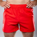Eryx Red Essential MMA Shorts - Eryxgear