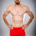 Eryx Red Essential MMA Shorts - Eryxgear