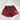 Eryx Red Marble High Split Shorts - Eryxgear