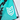 Eryx Teal Carbon High Split Shorts - Eryxgear