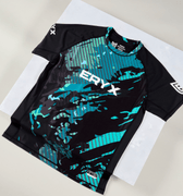 Eryx Teal Carbon MMA Tee - Eryxgear