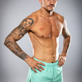Eryx Teal Essential MMA Shorts - Eryxgear