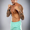 Eryx Teal Essential MMA Shorts - Eryxgear