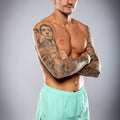 Eryx Teal Essential MMA Shorts - Eryxgear