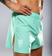 Eryx Teal Essential MMA Shorts - Eryxgear