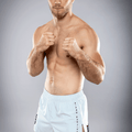 Eryx White Essential MMA Shorts - Eryxgear