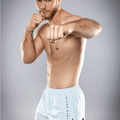 Eryx White Essential MMA Shorts - Eryxgear