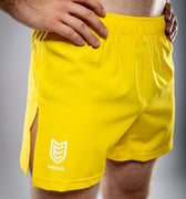 Eryx Yellow Essential MMA Shorts - Eryxgear
