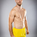 Eryx Yellow Essential MMA Shorts - Eryxgear