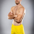 Eryx Yellow Essential MMA Shorts - Eryxgear
