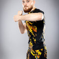 Eryx Yellow Flatline MMA Tee - Eryxgear