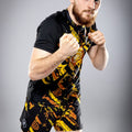 Eryx Yellow Flatline MMA Tee - Eryxgear