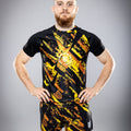 Eryx Yellow Flatline MMA Tee - Eryxgear