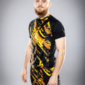 Eryx Yellow Flatline MMA Tee - Eryxgear