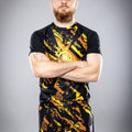 Eryx Yellow Flatline MMA Tee - Eryxgear