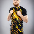 Eryx Yellow Flatline MMA Tee - Eryxgear