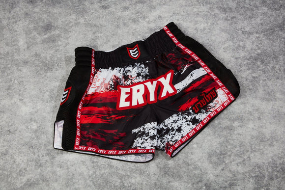 Red Muay Thai Shorts - Eryxgear